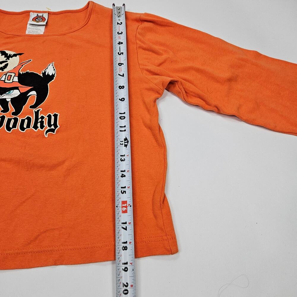 Vintage Halloween Sweatshirt Looney Tunes Spooky - Large - Picture 5 of 5